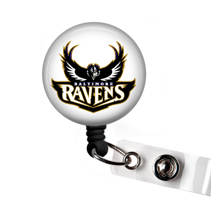 Baltimore Ravens Retractable Badge Reel