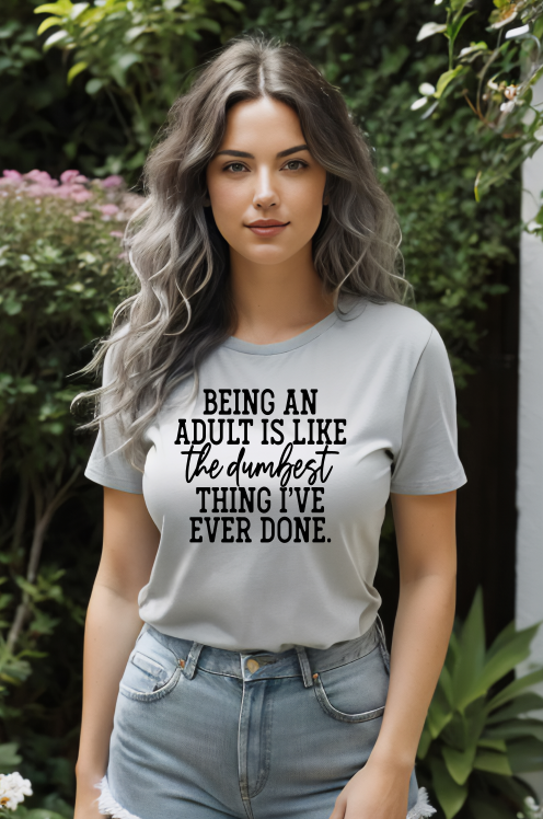 Funny Adulting T-Shirt