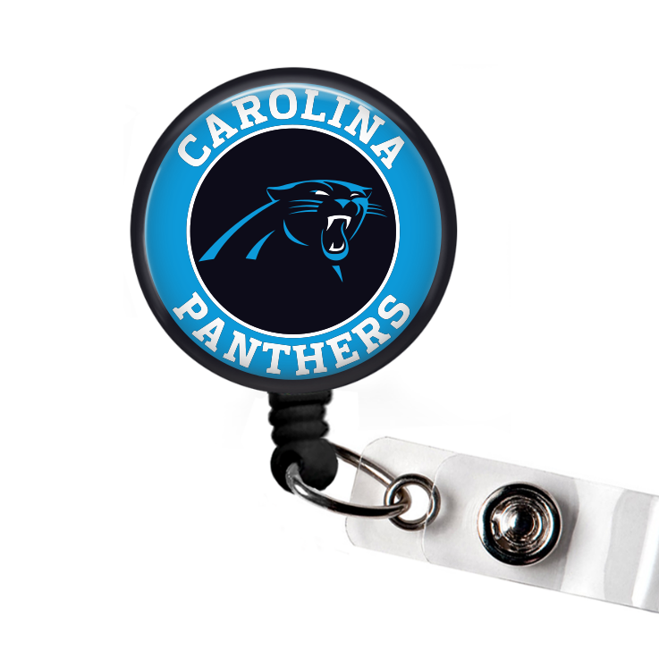 Carolina Panthers Retractable Badge Reel