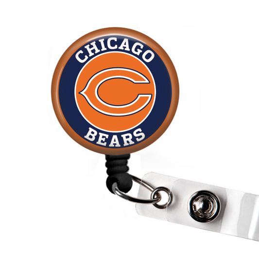 Chicago Bears Retractable Badge Reel