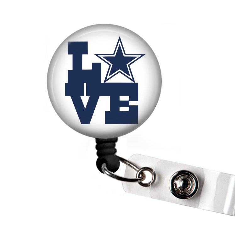 Dallas Cowboys Retractable Badge Reel