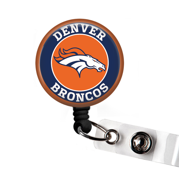 Denver Broncos Retractable Badge Reel