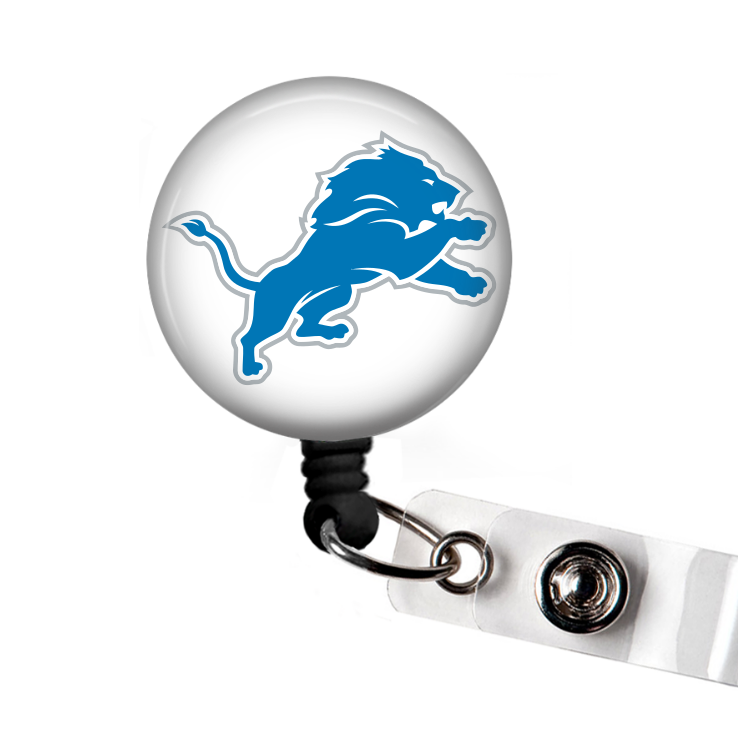 Detroit Lions Retractable Badge Reel