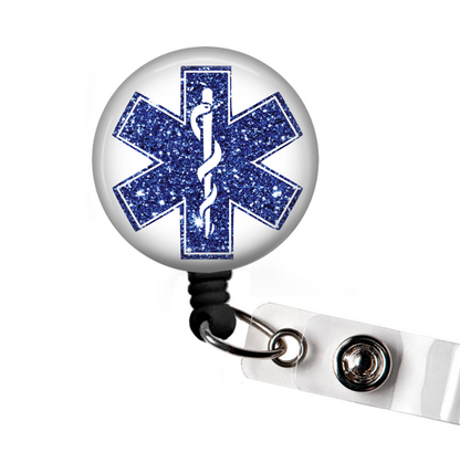 EMS Retractable Badge Reel