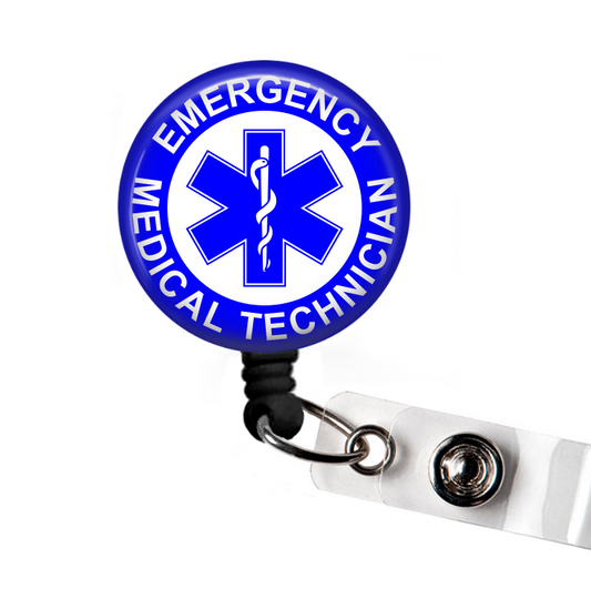 EMT Retractable Badge Reel