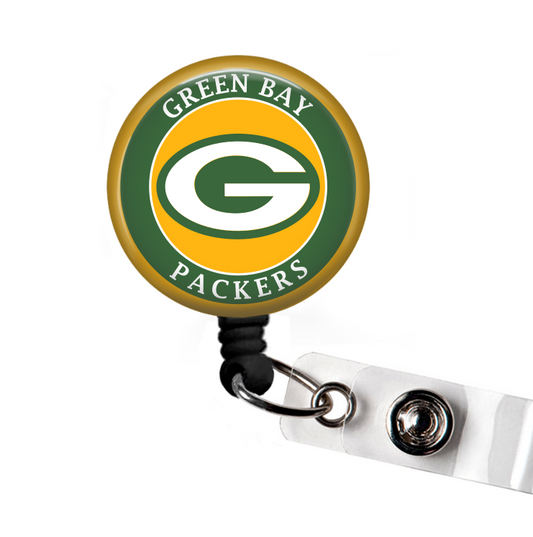 Green Bay Packers Retractable Badge Reel