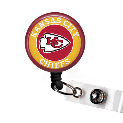 Kansas City Chiefs Retractable Badge Reel