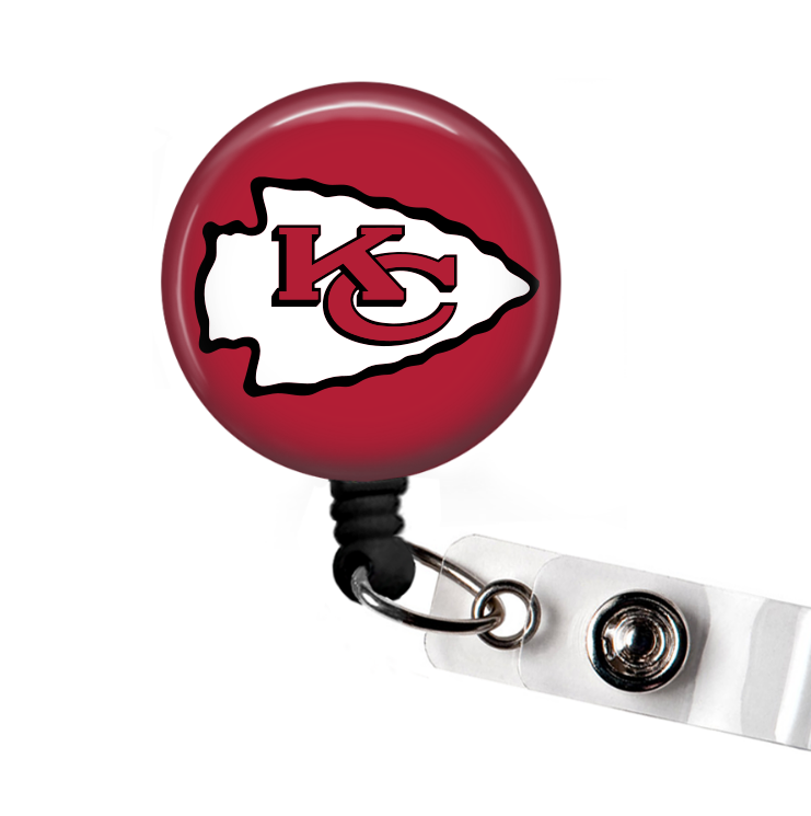 Kansas City Chiefs Retractable Badge Reel