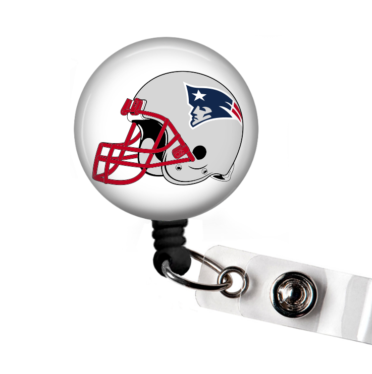 New England Patriots Retractable Badge Reel