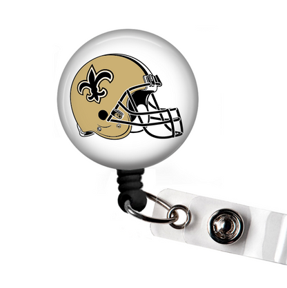 New Orleans Saints Retractable Badge Reel