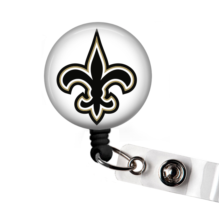 New Orleans Saints Retractable Badge Reel