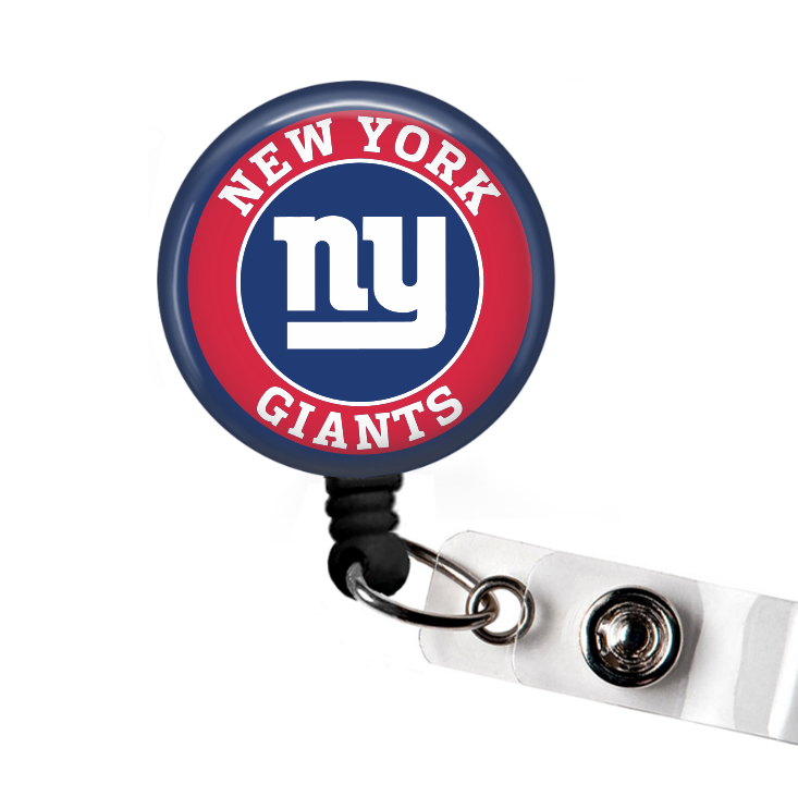 New York Giants Retractable Badge Reel