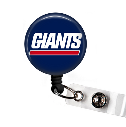 New York Giants Retractable Badge Reel