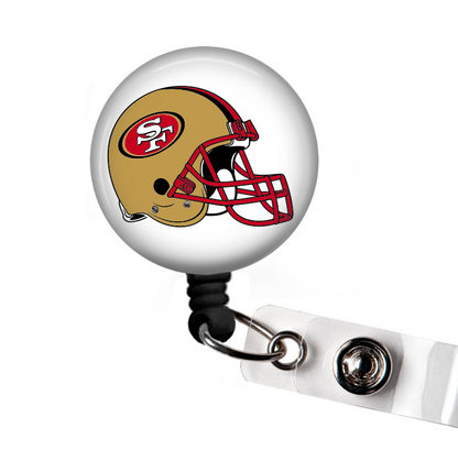 San Francisco 49ers Retractable Badge Reel