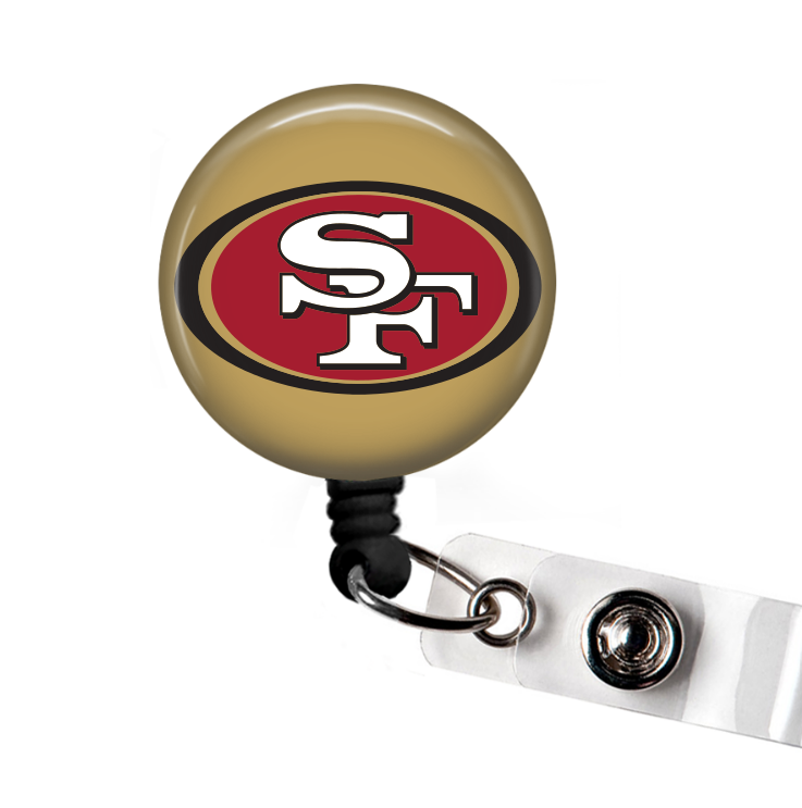 San Francisco 49ers Retractable Badge Reel