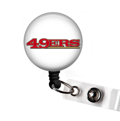 San Francisco 49ers Retractable Badge Reel