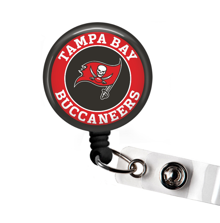 Tampa Bay Buccaneers Retractable Badge Reel