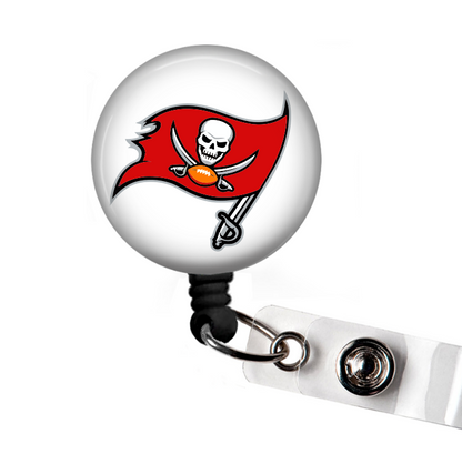 Tampa Bay Buccaneers Retractable Badge Reel